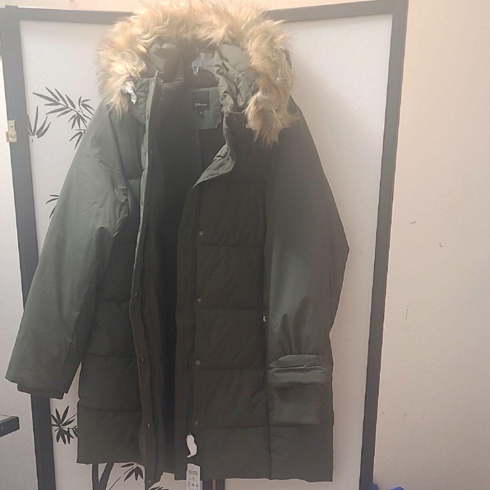 Reitmans Dark Green Parka
